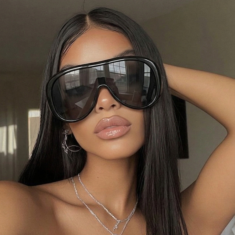 Oversized One Piece Large Fram - đánh giá và giá Sunglasses Cat Eye