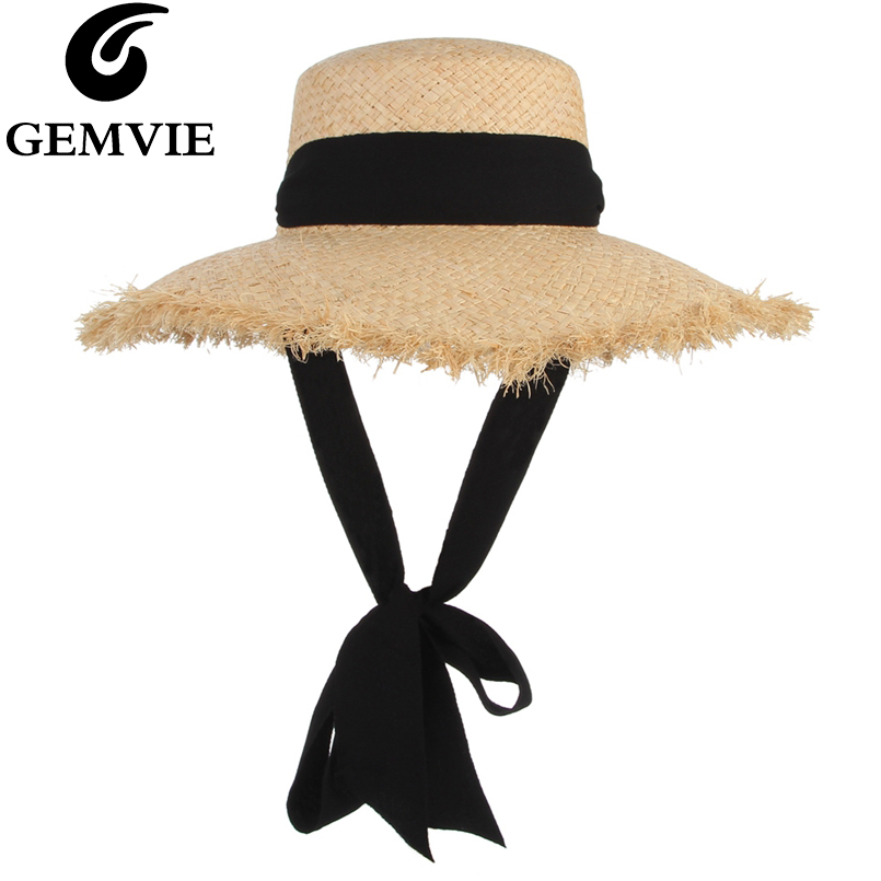 Gemvie Tay Dệt Raffia Nón Rơm  - đánh giá và giá Hat Floppy Wide
