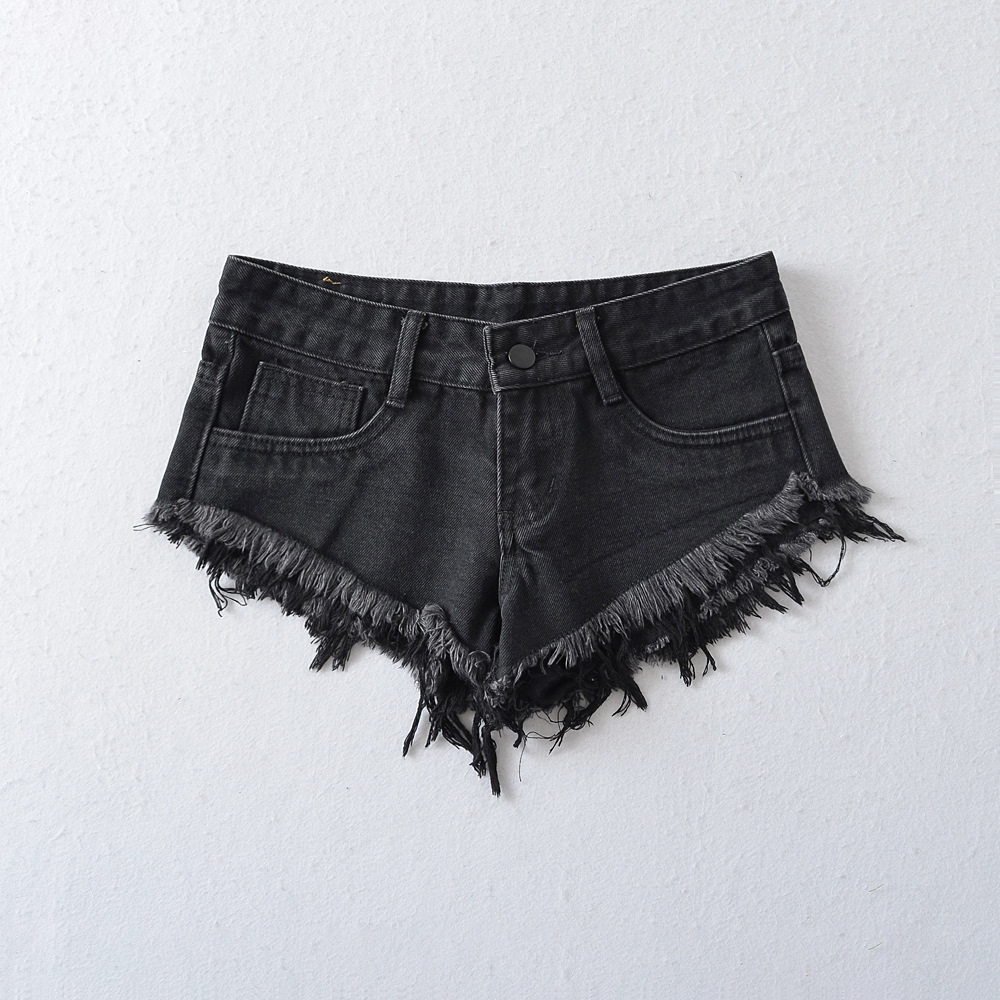 шорты y2k  Sexy Short Denim Sh - đánh giá và giá Shorts Denim Frayed