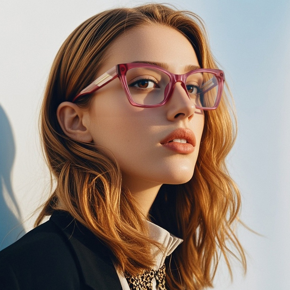 Cat Eye Large Frame Anti Blue  - đánh giá và giá Sunglasses Cat Eye