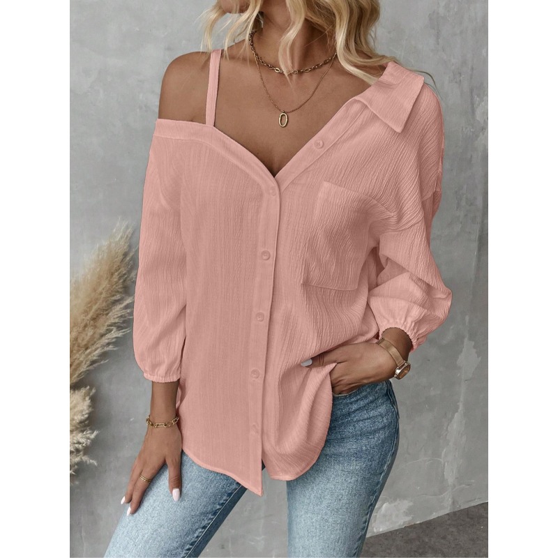 Plus Size1XL-5XL Women Blouses - đánh giá và giá Blouse Off Shoulder