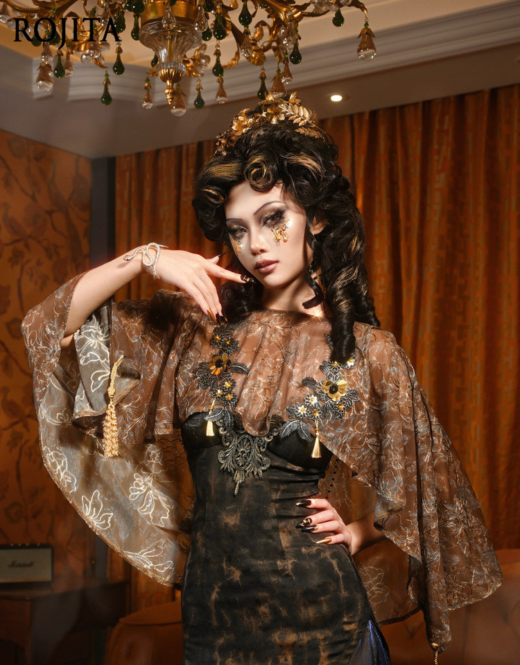Brown Floral Sheer Kimono Cove - đánh giá và giá Kimono Sheer Floral
