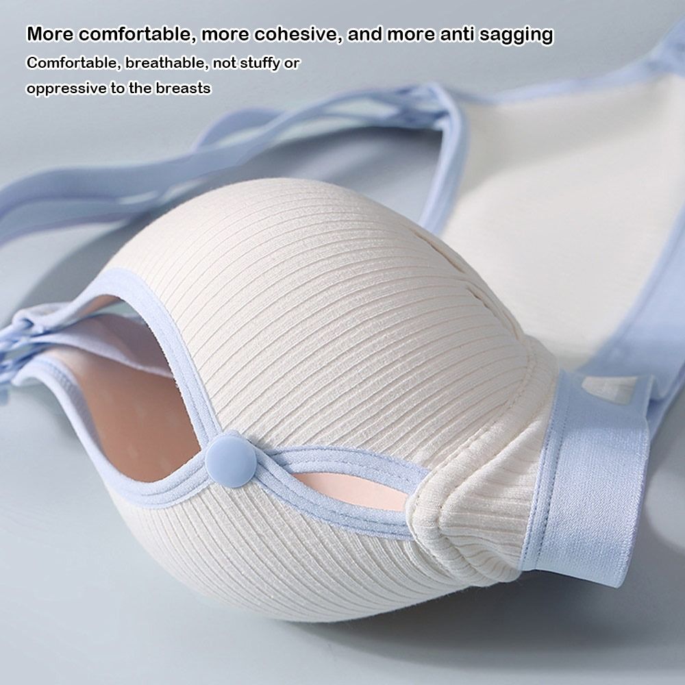 Fashion Double Buckle Nursing  - đánh giá và giá Bralette Triangle Set