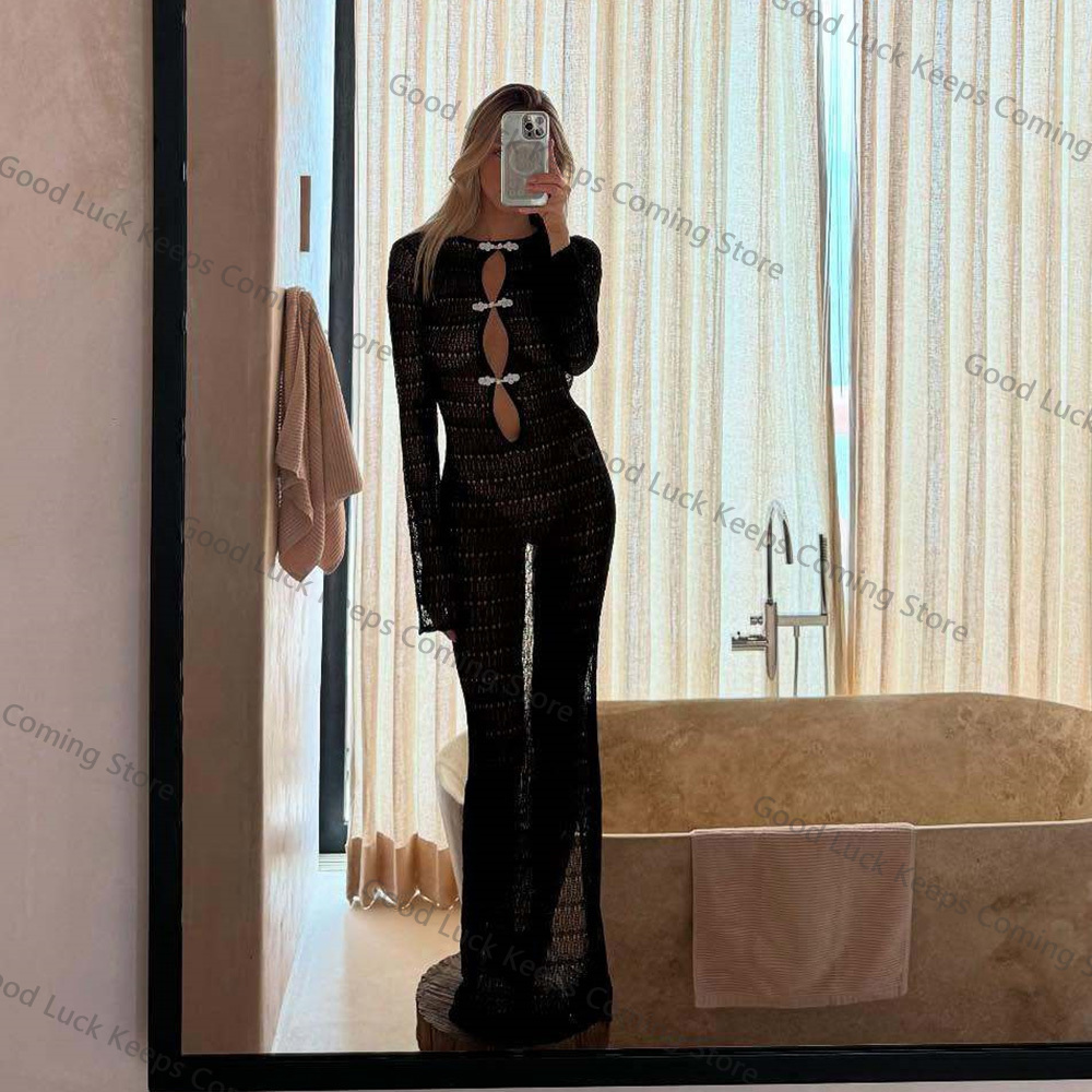 2025 Knitted Dress Backless Co - đánh giá và giá Cover Up Kaftan
