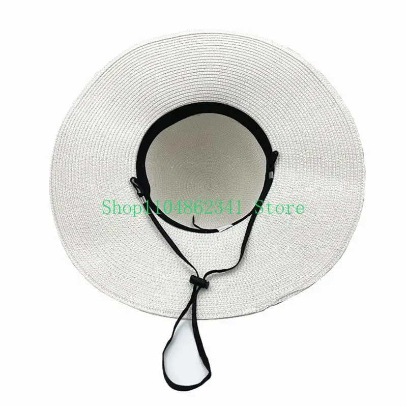 652F Elegant Floppy Straw Hat  - đánh giá và giá Hat Floppy Wide